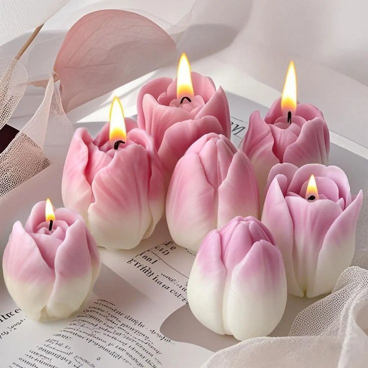 Mystic Flowery candles