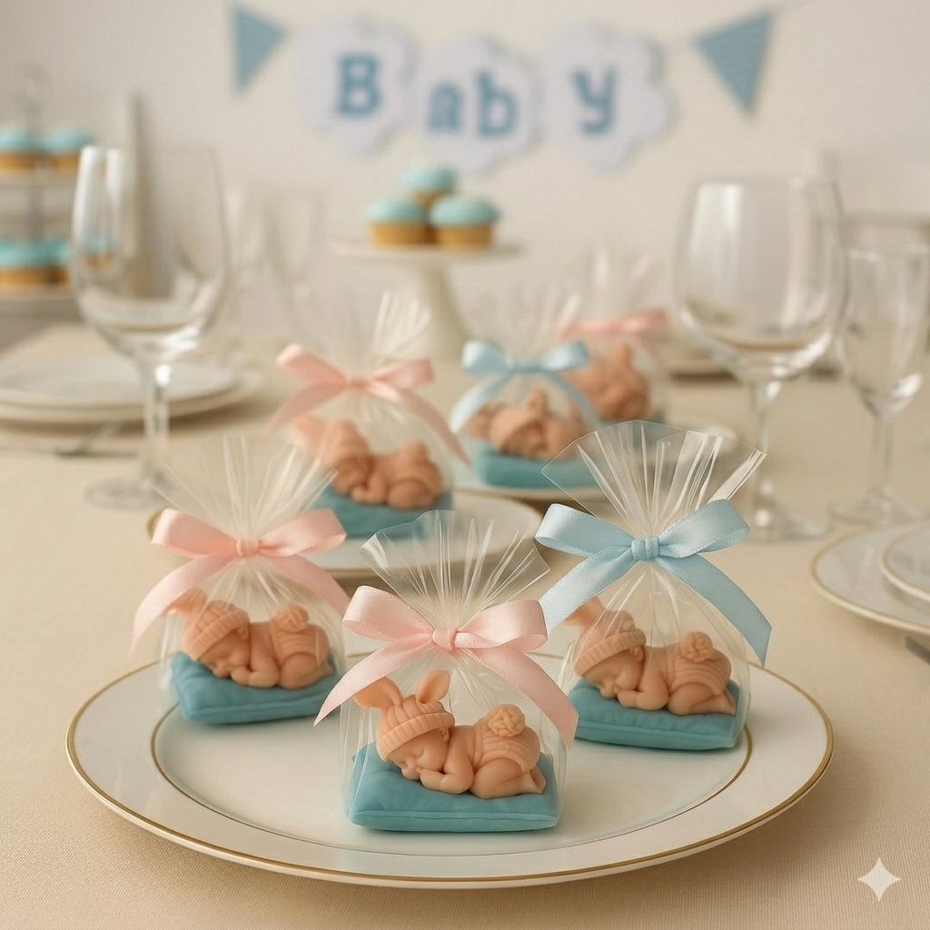 Mystic cute baby candle