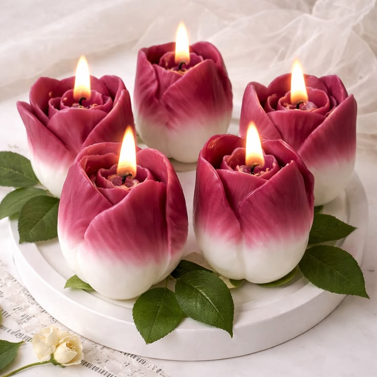 Mystic Flowery candles
