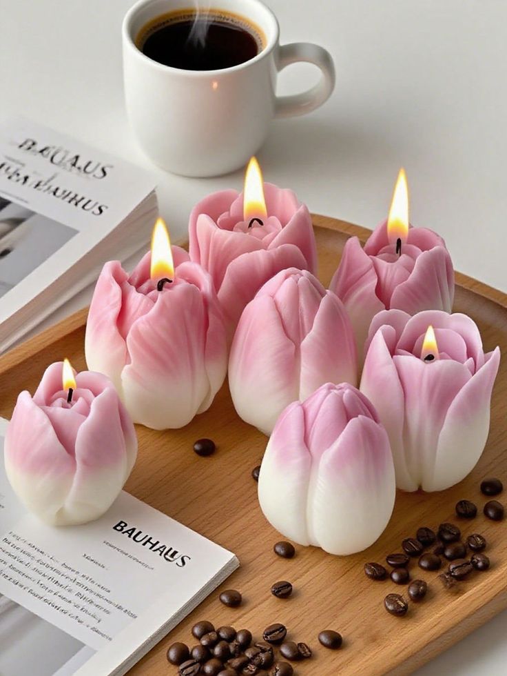 Mystic Flowery candles